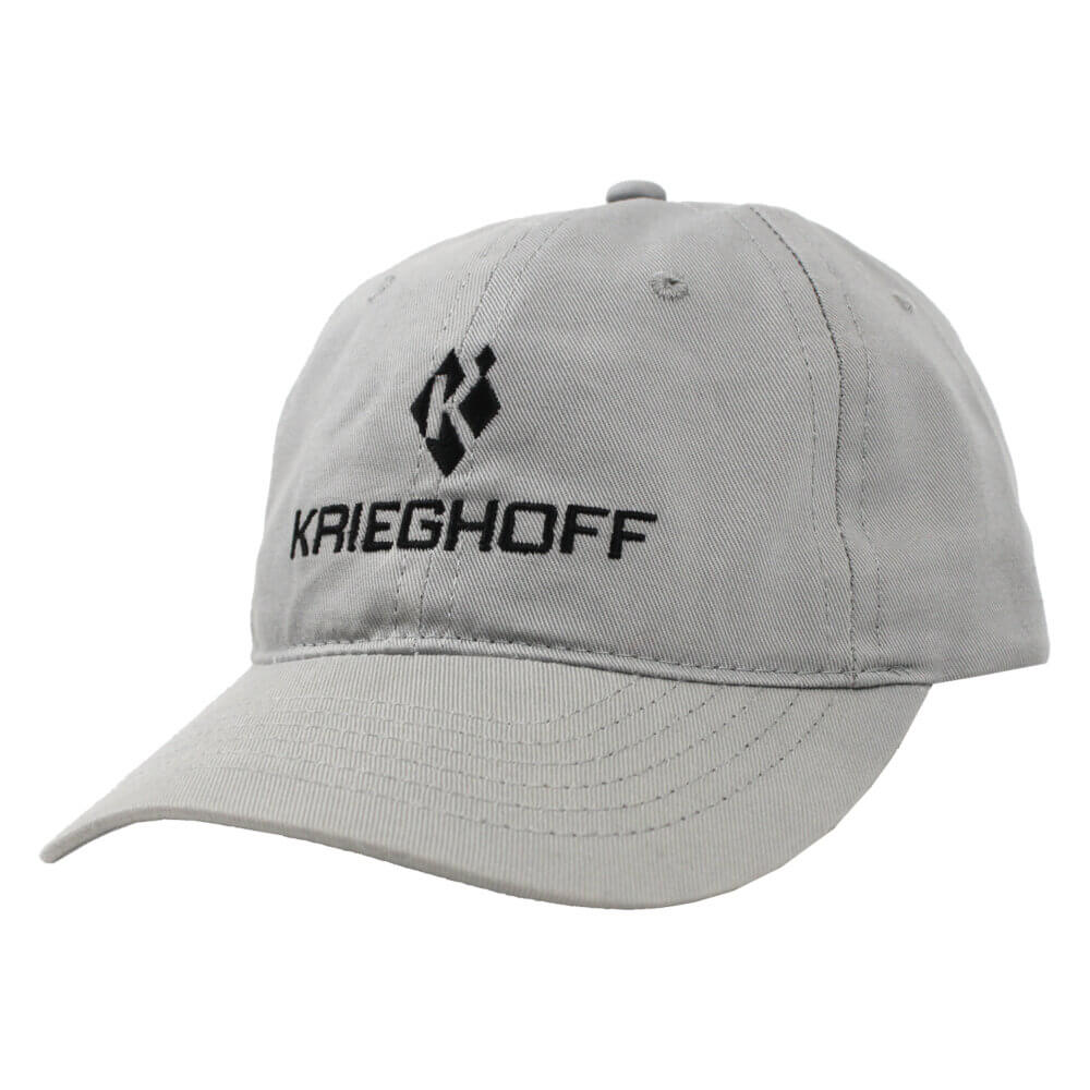 Krieghoff Cotton Twill Hat, Grey