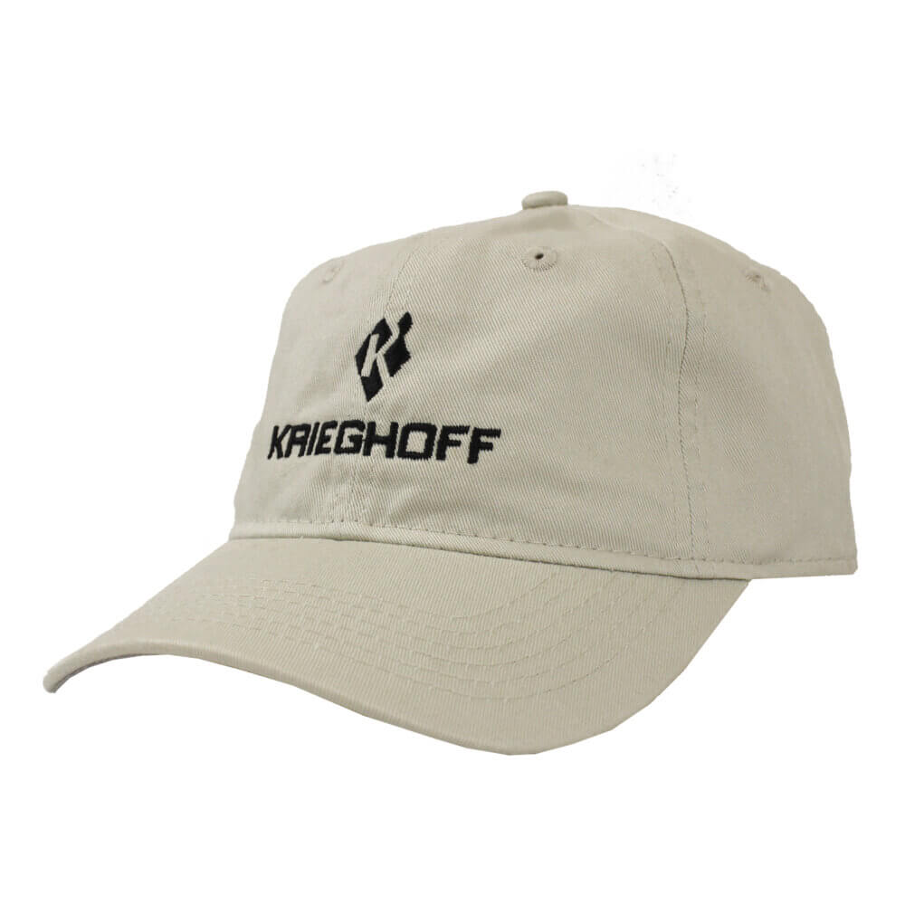 Krieghoff Cotton Twill Hat, Stone