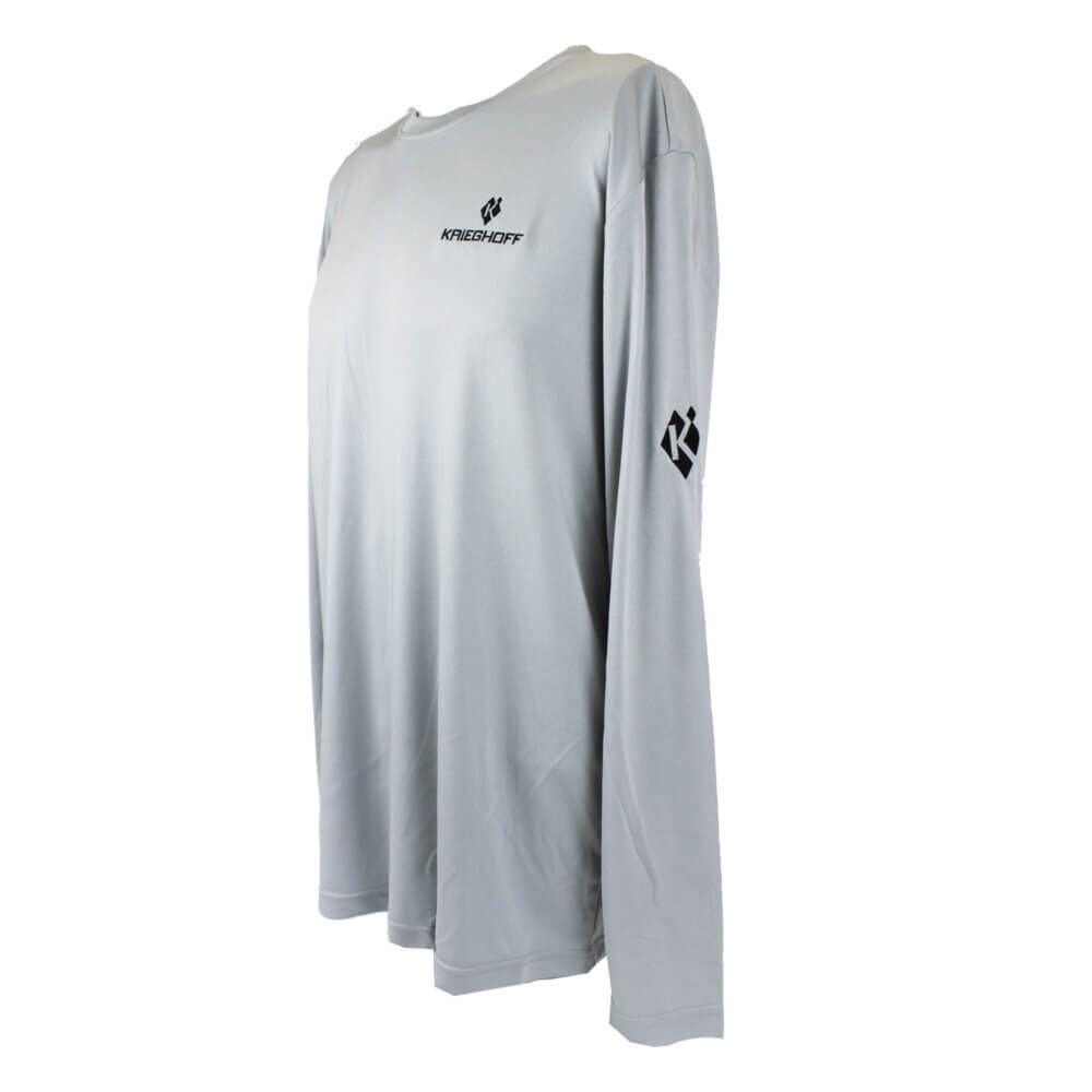 Long Sleeve Performance T-Shirt, Silver